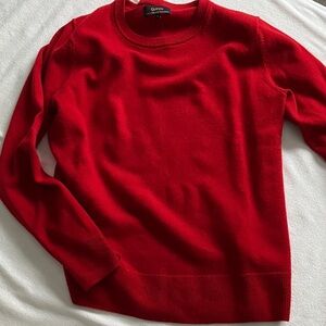 Quince Women’s Red Sweater 100% cashmere